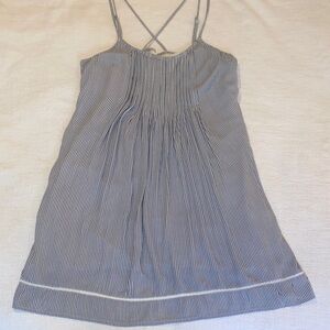 Abercrombie & Fitch Pinstripe Mini Dress Large